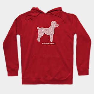 Poodle dog design with names Hoodie